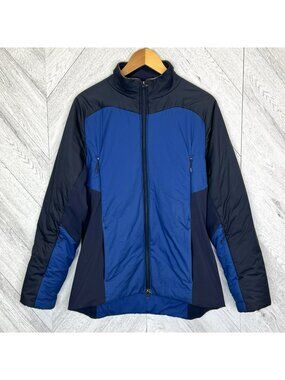 Lululemon El Primo Jacket Mens Small Blue Primaloft Wind & Water Resistant